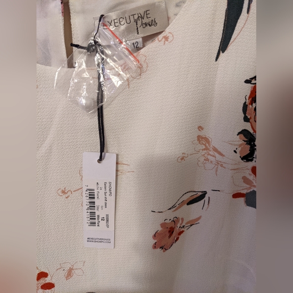 Size 12 NWT Executive Ponies Dress - Picture 3 of 4